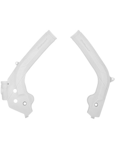 KTM SX,SX-F,XC,XC-F - Proteção de Quadro Branco - Modelos 2016-18 Polisport 8466600003