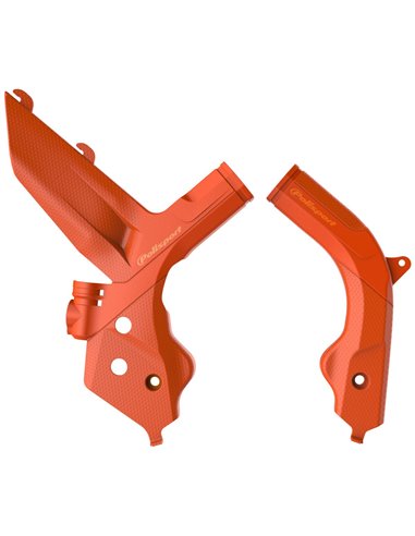 KTM SX,SX-F,XC,XC-F - Protector de Chasis Naranja - Modelos 2019-20 Polisport 8472900002