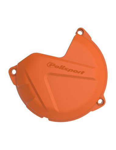 KTM 125,200 XC/SX - Clutch Cover Protection Orange - 2009-15 Models Polisport 8447900002