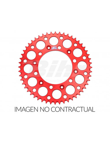 Renthal ultralight Rear sprocket 52 teeth red 154U-520-52GRRD