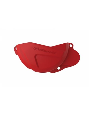 Honda CRF450R,CRF450RX - Clutch Cover Protection Red - 2017-20 Models Polisport 8462800002