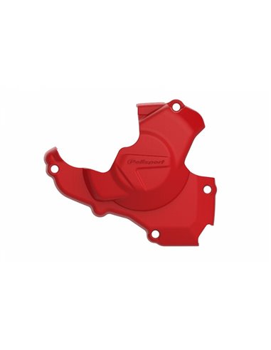 Honda CRF450R,CRF450RX - Protector Tapa Encendido Rojo - Modelos 2017-20 Polisport 8462700002