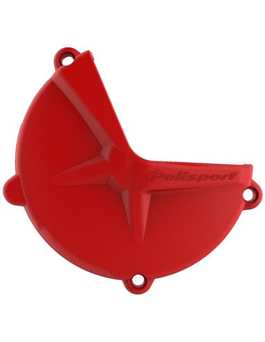 Gas Gas EC250/300,XC250/300 - Protection de Carter d'Embrayage Rouge - Modèles 2017-20 Polisport 8467300002