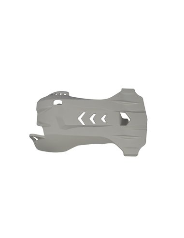 KTM 250 SX,250 EXC,300 EXC - Fortress Skid Plate White - 2006-16 Models Polisport 8468800003