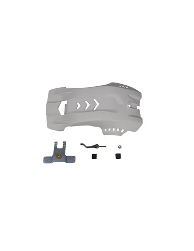 KTM 250 SX-F,350 SX-F - Fortress Skid Plate White - 2016-18 Models Polisport 8468900003