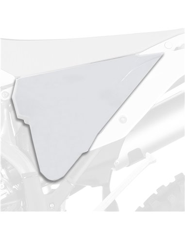 Couvercle de boîtier de filtre à air blanc pour Beta RR 2T, 4T Polisport 8448800002