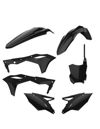 Kit Plastiques KXF 250 17-20 NOIR Polisport 90715