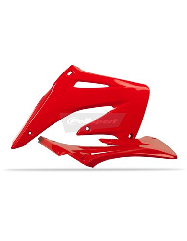 Tapas radiador CRF450 02-04 RED Polisport 8429000011