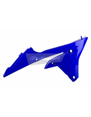 Yamaha YZ250F - Radiator Scoops Blue/White - 2014-18 Models Polisport 8417200001