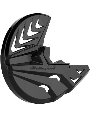 Husaberg TE/FE - Protection de Disque et Protecteur de Pied de Fourche Noir - Modèles 2009-14 Polisport 8151500001