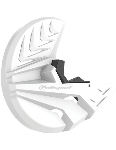 Husaberg TE/FE - Proteção de Disco e Pé de forquilha Branco - Modelos 2009-14 Polisport 8151500002