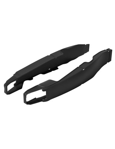 Yamaha YZ250F,YZ450F - Swingarm Protectors Black - 2009-20 Models Polisport 8456700001