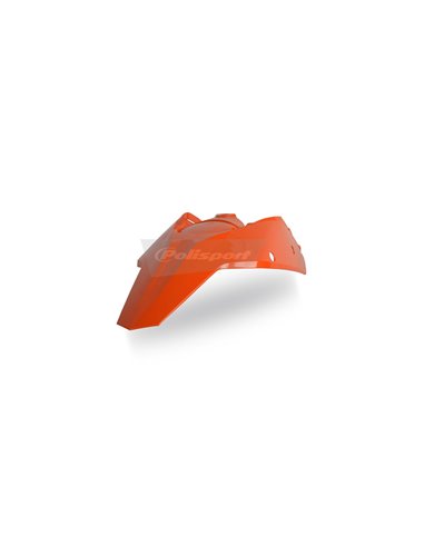 KTM SX,250 SX, SX-F - Guardabarros Trasero y Tapas Laterales Naranja - Modelos 2007-10 Polisport 8567900008