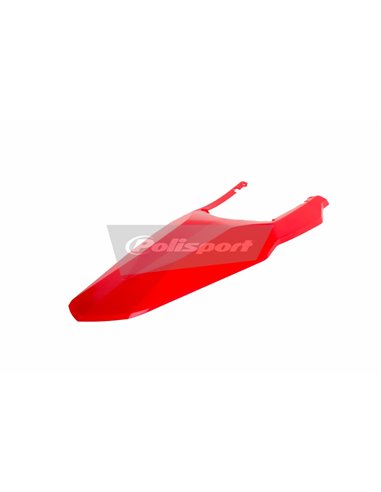 Pára-choque traseiro vermelho para modelos a gás - 2012-17 Polisport 8581400002