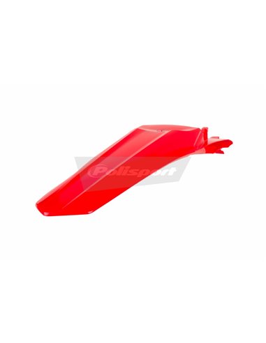 Honda CRF250R - Guarda-Lamas de Trás Vermelho - Modelos 2014-17 Polisport 8579500001