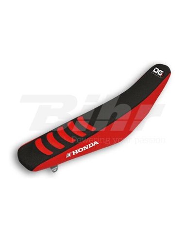 Funda de asiento Blackbird Doble agarre 3 Honda negro/rojo 1134H