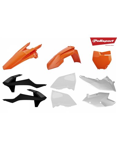 Kit de plástico EXC / F 17-19 OEM18 Polisport 90751