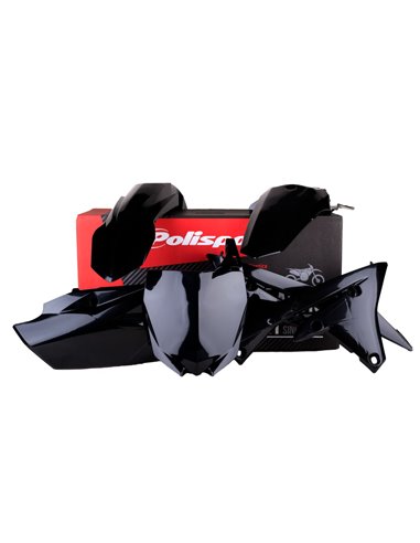 Yamaha YZ250F - Kit de Plástica MX Negro - Modelos 2014-18 Polisport 90583