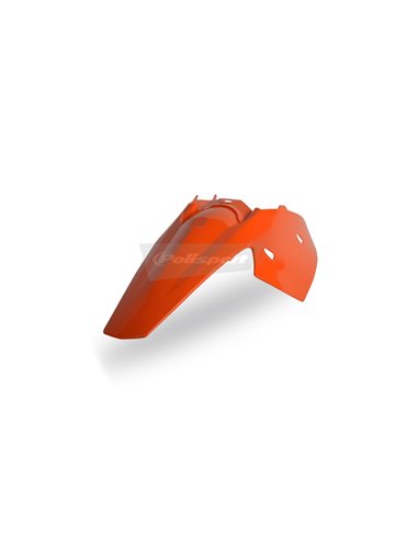 KTM EXC - Garde-Boue Arrière et Caches Latéraux Orange - Modèles 2004-07 Polisport 8561300002