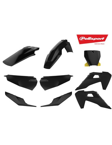 Kit de plástico TC / FC 19- BLACK Polisport 90798