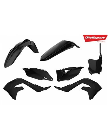 Kit plastique KXF450 19- BLK Polisport 90818