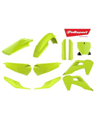 Husqvarna TC, FC - Kit de Plàstica Groc Fluo - Models 2019-20 Polisport 90799