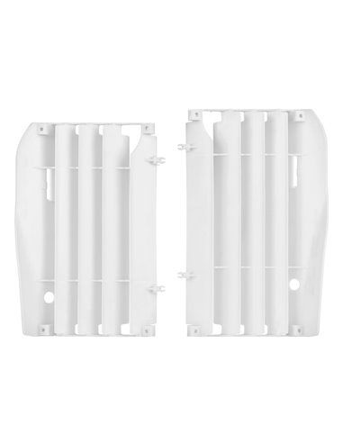 Honda CRF250R - Radiator Louvers White - 2010-13 Models Polisport 8456300001