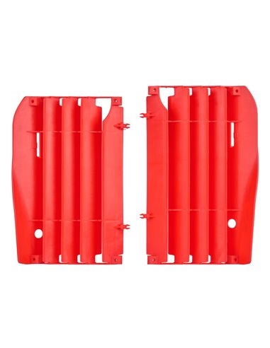 Honda CRF250R - Radiator Louvers Red - 2010-13 Models Polisport 8456300002