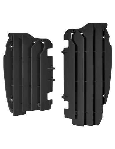 Kawasaki KX450F - Radiator Louvers Black - 2012-15 Models Polisport 8456000001