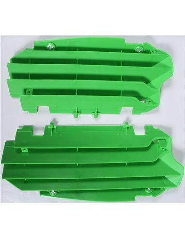 Kawasaki KX450F - Radiator Louvers Green - 2016-20 Models Polisport 8457800002