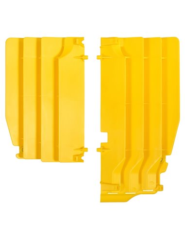 Suzuki RMZ250 - Radiator Louvers Yellow - 2010-18 Models Polisport 8456100002