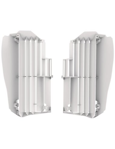 Yamaha YZ250F,YZ450FX,WR450F - Radiator Louvers White - 2019-20 Models Polisport 8464700001