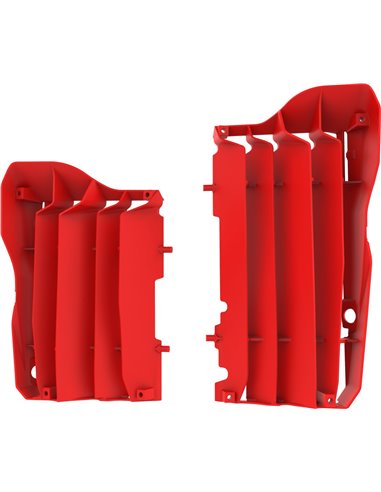 Honda CRF250R - Radiator Louvers Red - 2018-19 Models Polisport 8464200002