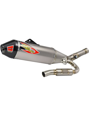 Exhaust System Ti-6 Titanium With Carbon End Cap PRO CIRCUIT 0321545F