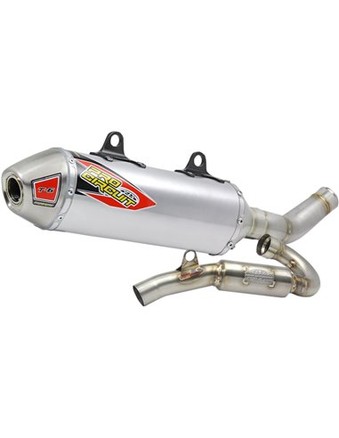 Exhaust System T-6 Euro Stainless With Titanium Canisters & Carbon End Cap PRO CIRCUIT 0151545H