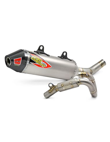 Système d'échappement T-6 Euro Inox avec bidons en titane et embout en carbone PRO CIRCUIT 0151635H