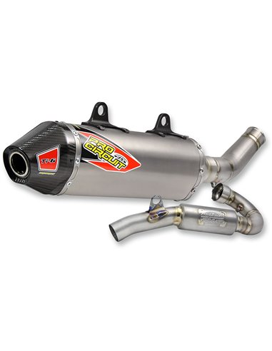 Exhaust System Ti-6 Titanium With Carbon End Cap PRO CIRCUIT 0361745F