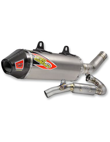 Exhaust System Ti-6 Pro Titanium With Carbon End Cap PRO CIRCUIT 0361745FP