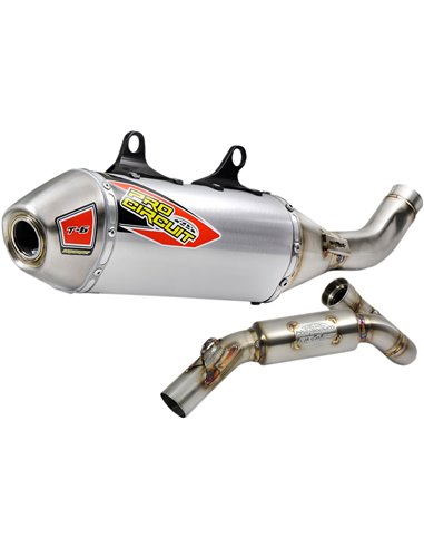 Exhaust System T-6 Stainless Steel With Aluminium Canister PRO CIRCUIT 0151845G