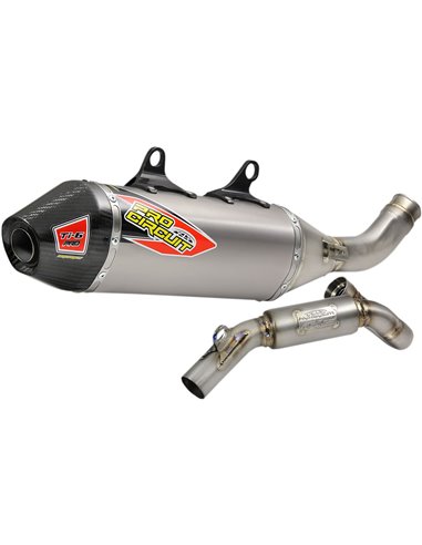 Exhaust System Ti-6 Titanium PRO CIRCUIT 0351845FP