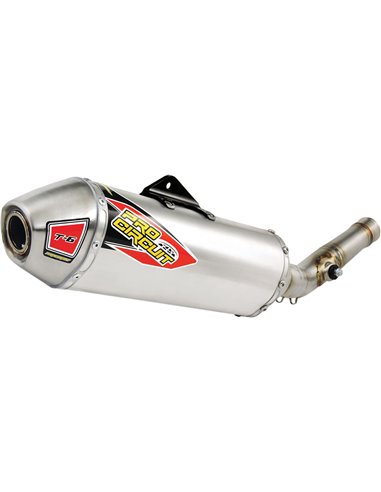 Slip-On Muffler/Silencer T-6 Stainless Steel Aluminium PRO CIRCUIT 0121445A