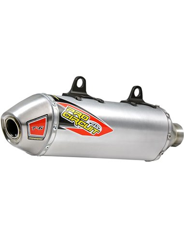 Slip-On Muffler/Silencer T-6 Stainless Steel Aluminium PRO CIRCUIT 0151545A