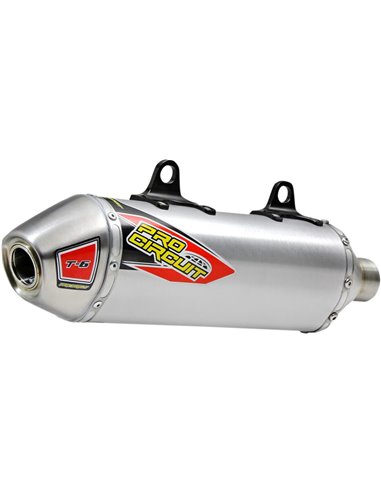 Slip-On Muffler/Silencer T-6 Stainless Steel Aluminium PRO CIRCUIT 0151635A