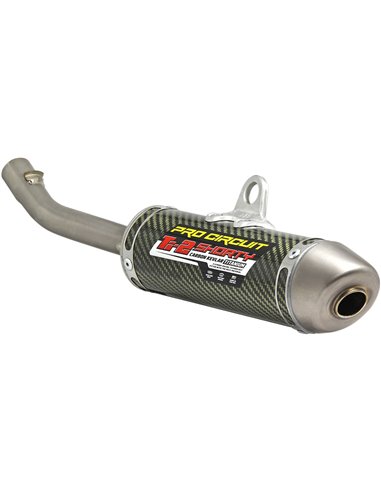 Muffler/Silencer Ti-2 Shorty Carbon Kevlar Titanium PRO CIRCUIT 1111412K