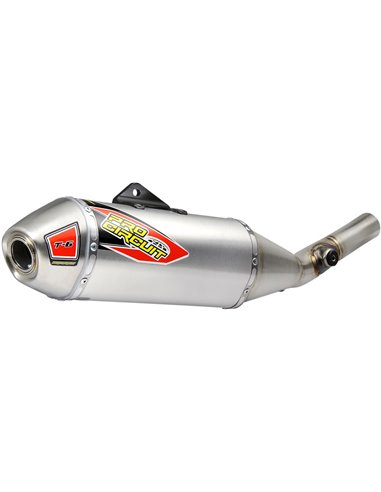 Slip-On Muffler/Silencer T-6 Stainless Steel Aluminium PRO CIRCUIT 0121725A