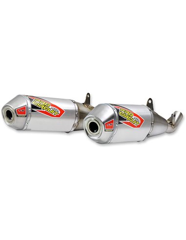 Slip-On Muffler/Silencer T-6 (Dual System) Stainless Steel Aluminium PRO CIRCUIT 0111745A2