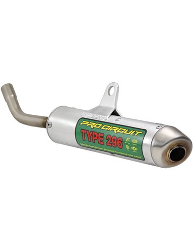 Muffler/Silencer Type 296 With Spark Arrestor PRO CIRCUIT 1361885