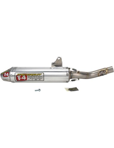 Slip-On Muffler/Silencer T-4 Stainless Aluminium PRO CIRCUIT 4H85600