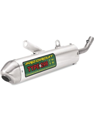 Muffler/Silencer Type 296 With Spark Arrestor PRO CIRCUIT SH96080-296