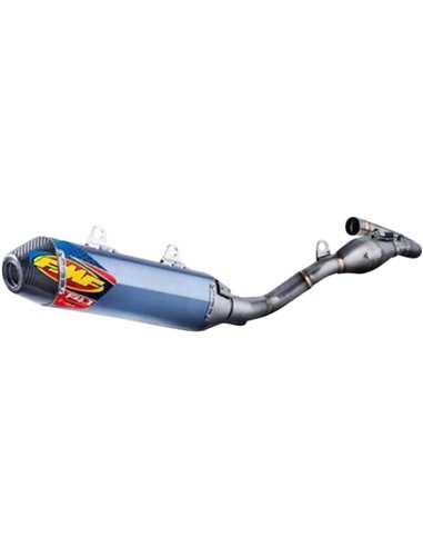 Système d'échappement Ktm FMF 045588 en titane et anodisé bleu carbone